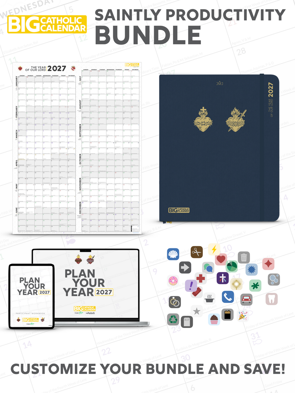 2027 Saintly Planning Bundle - PREORDER