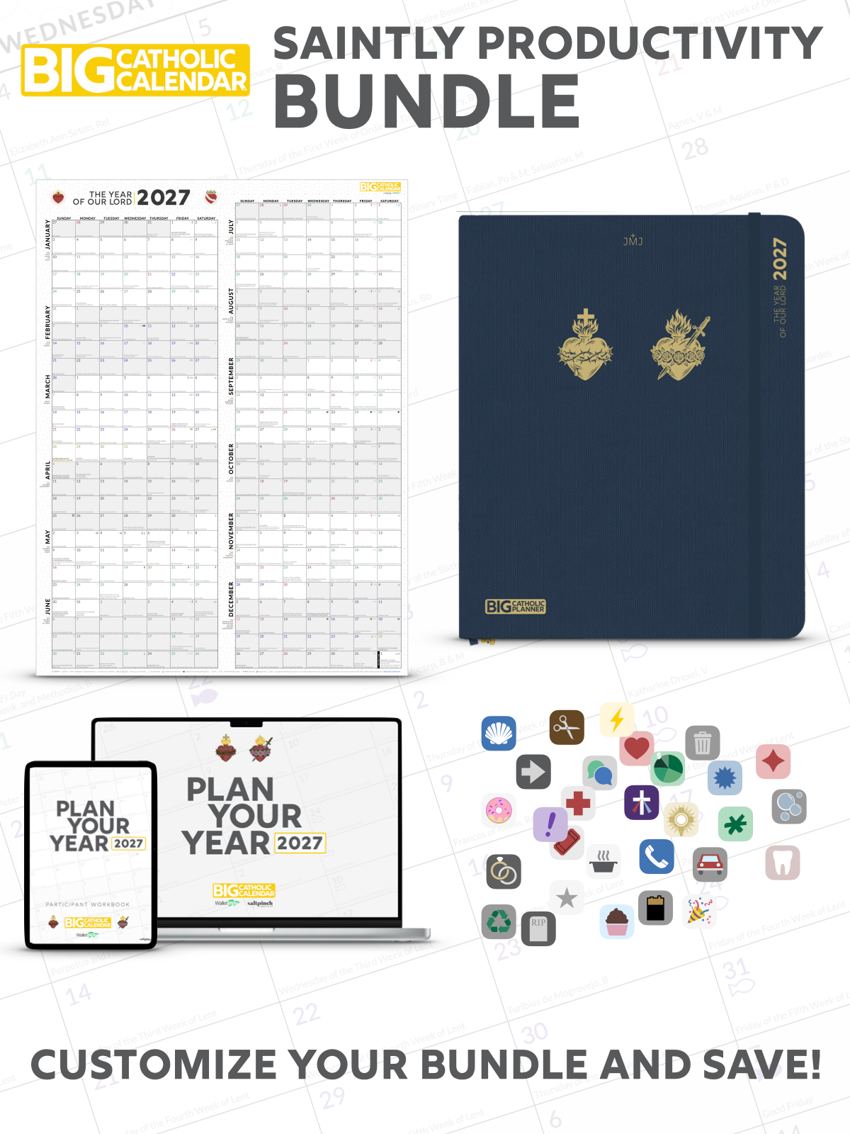 2027 Saintly Planning Bundle - PREORDER