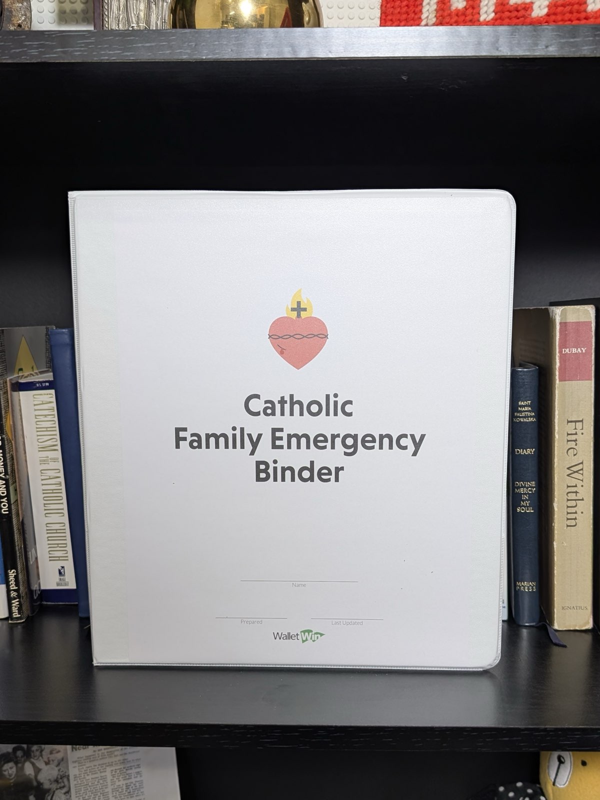 Catholic Family Emergency Binder - Physical Bundle