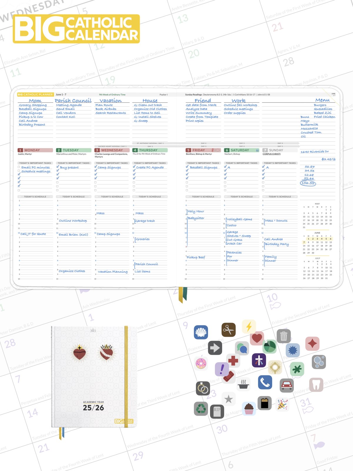 BIG Catholic Planner for Review