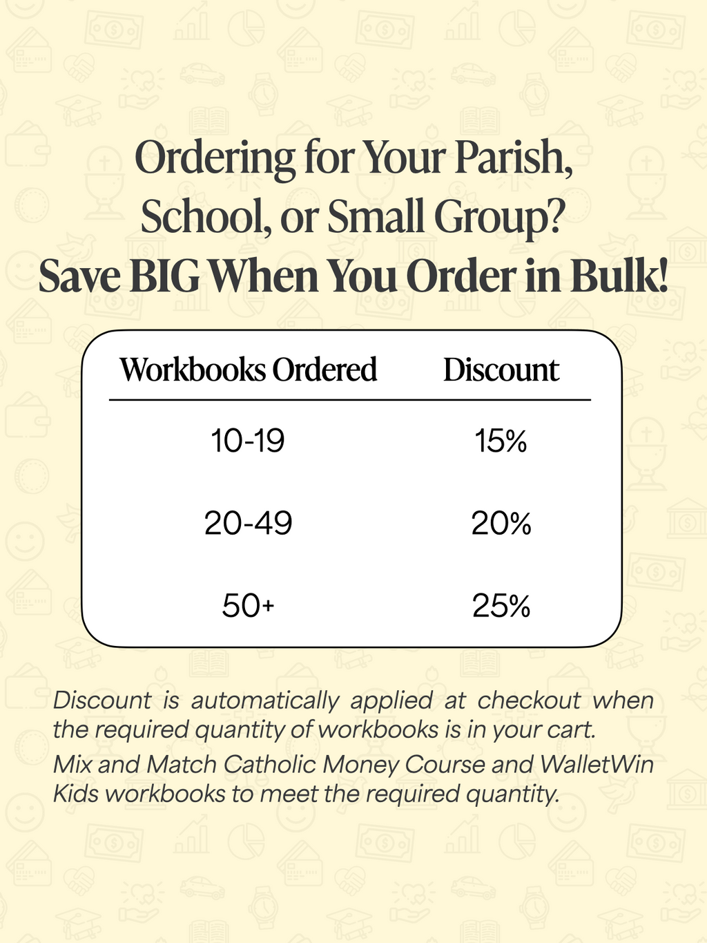 WalletWin Kids Middle School Workbook