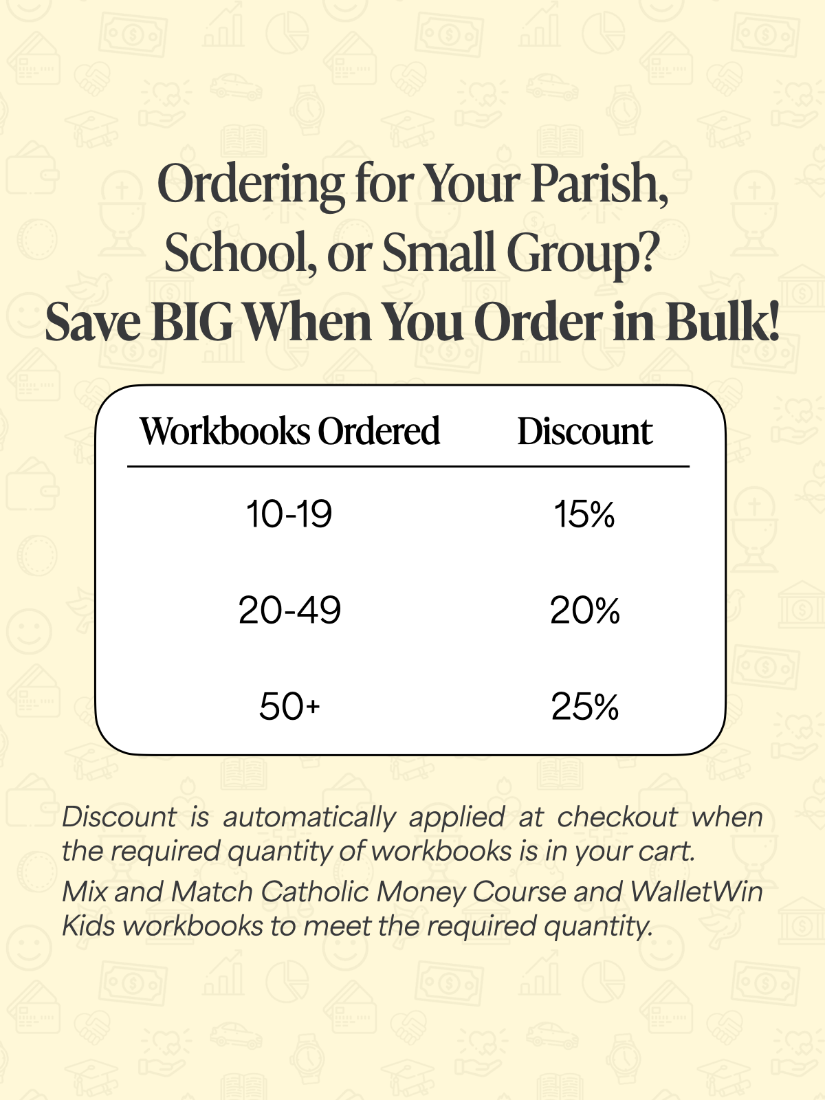 WalletWin Kids Middle School Workbook