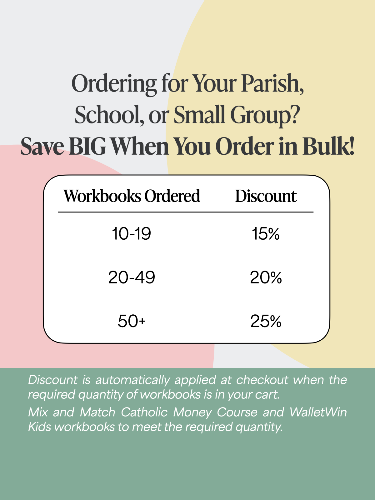 Catholic Money Course Workbook